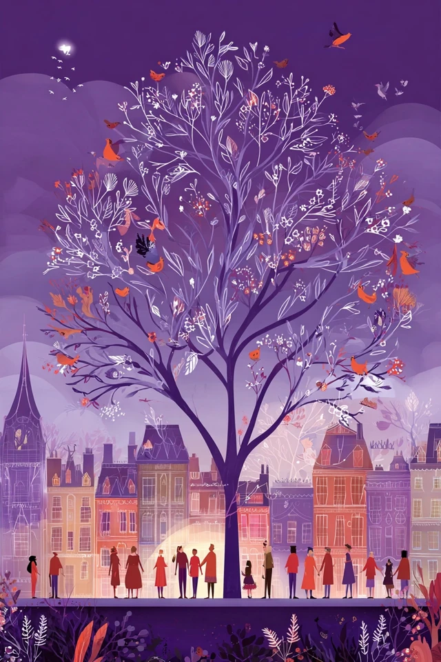 Amethyst Floral Dream - Image 5