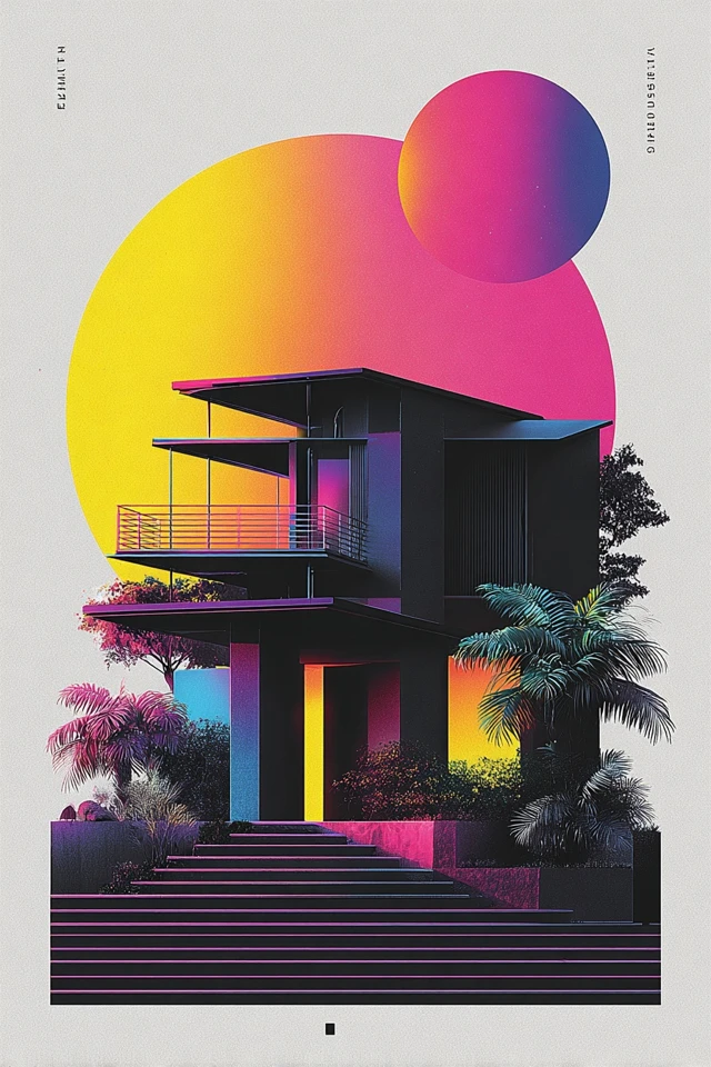 Neon Synthwave Silhouette - Image 6