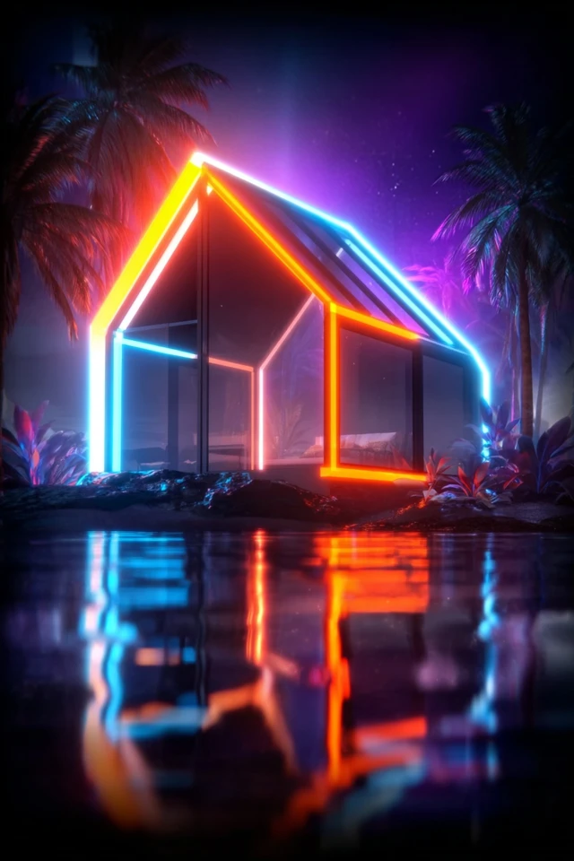 Neon Prism Silhouette - Image 6