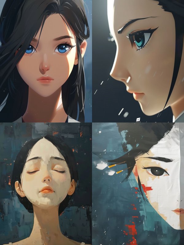 Ethereal Visions of a Digital Muse