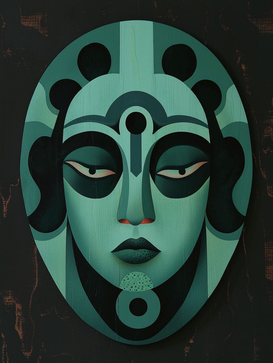 Ethereal Teal Noir Portraits - Image 4