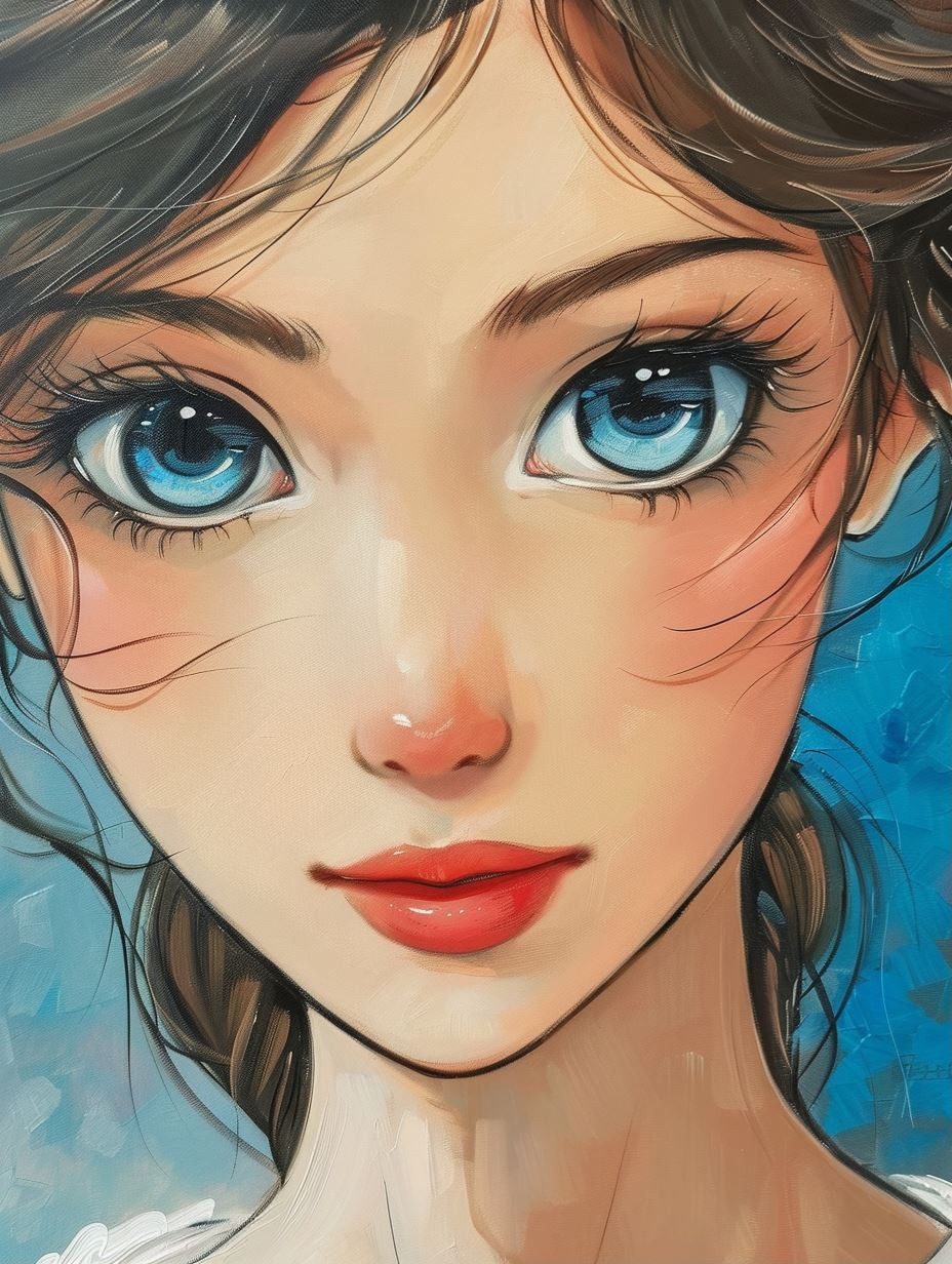 Ethereal Visions of Anime Beauty - Image 1