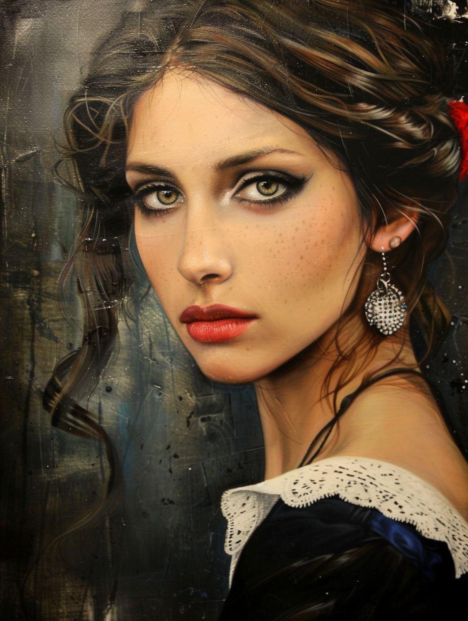 Timeless Elegance in Classical Portraiture - Image 2