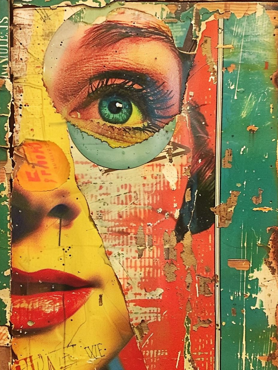 Vintage Floral Gaze - Image 4