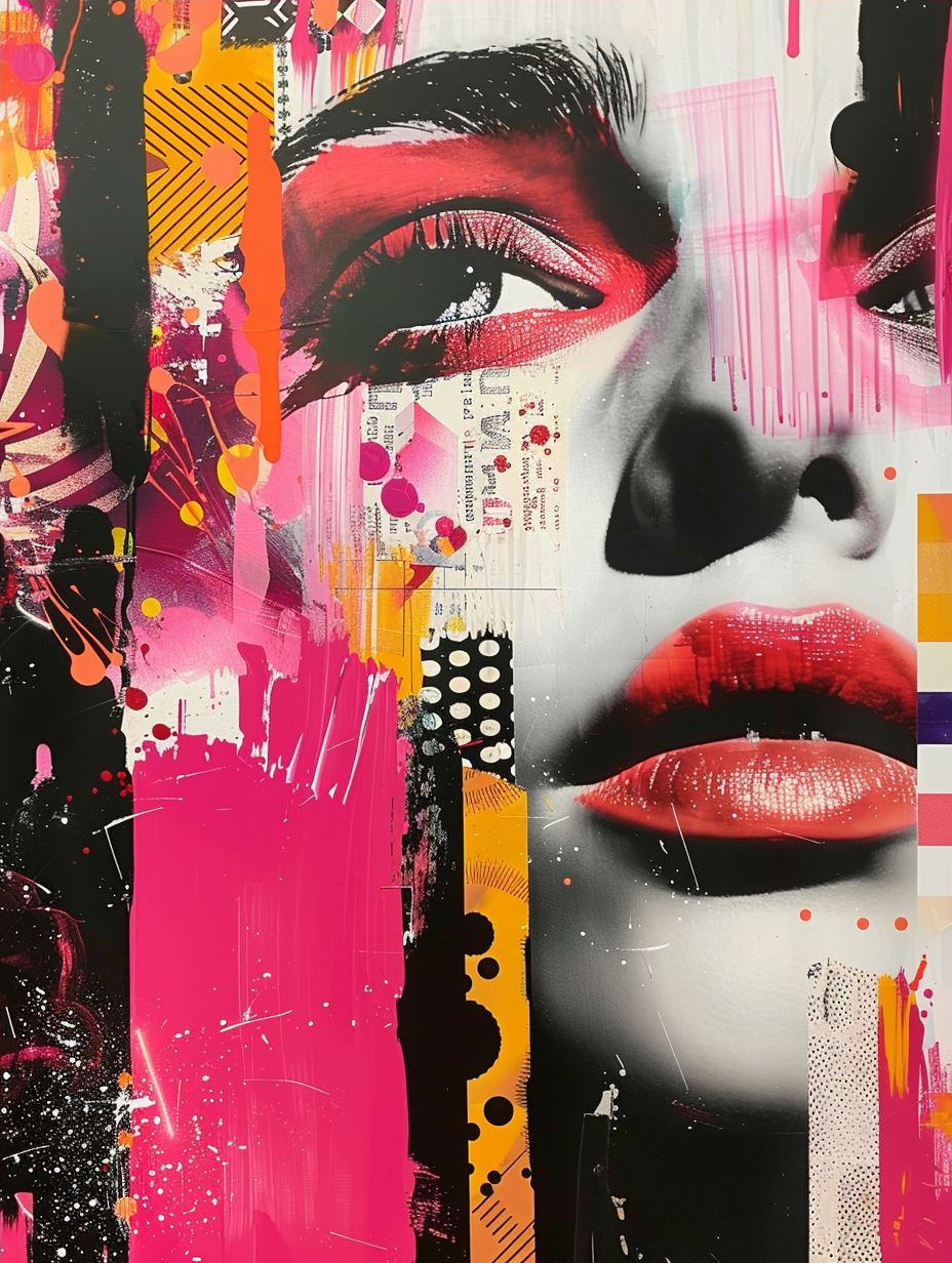 Neon Fragments of Feminine Beauty - Image 4