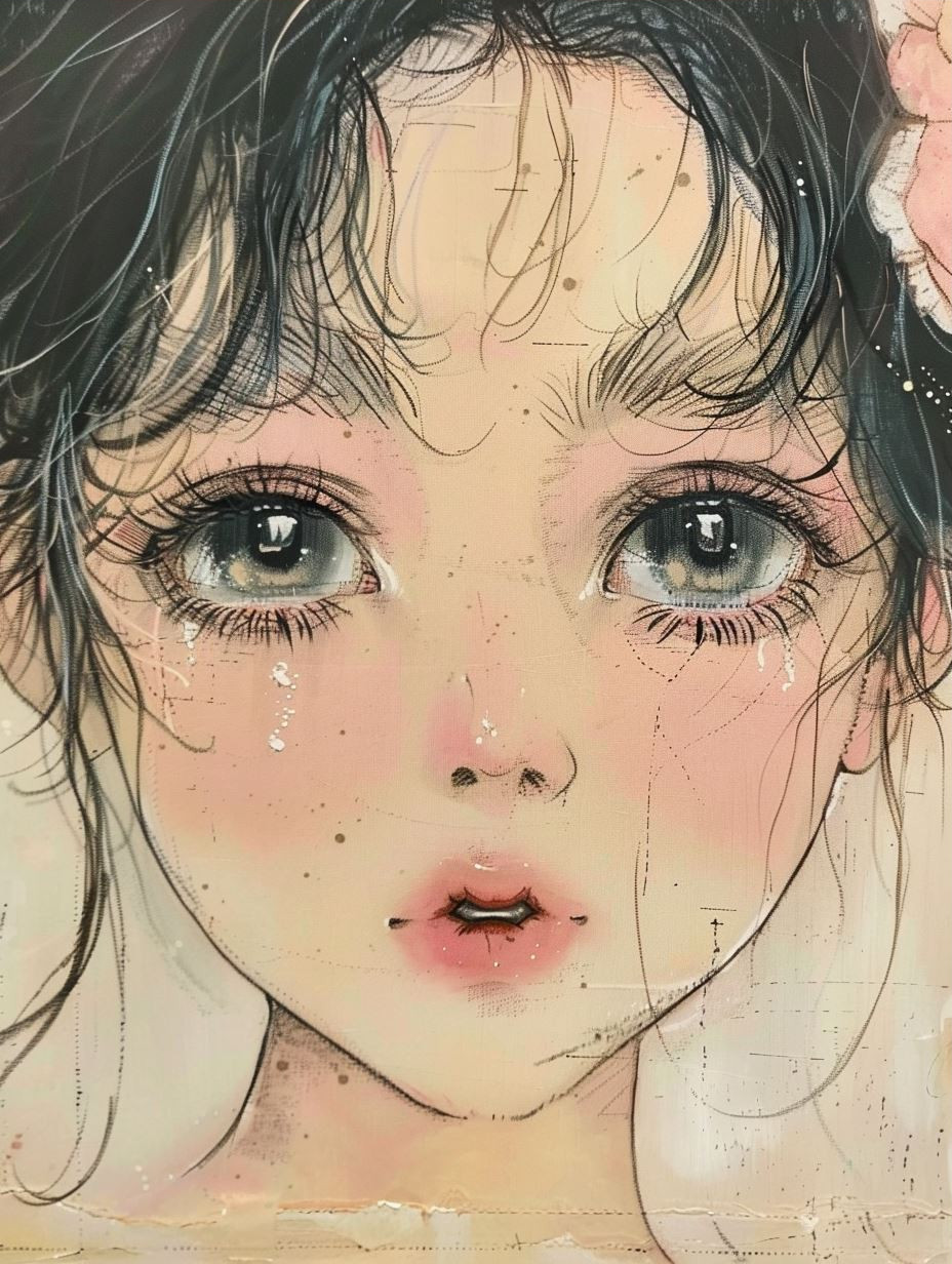 Ethereal Anime Portraits of Grace and Emotion - Image 3