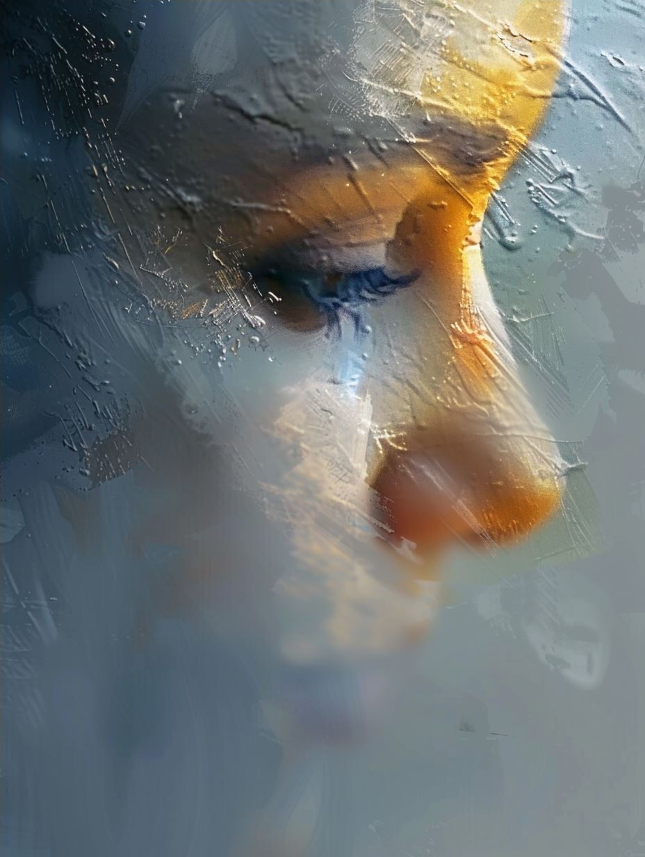Frozen Gaze in Crystal Ice - Image 4