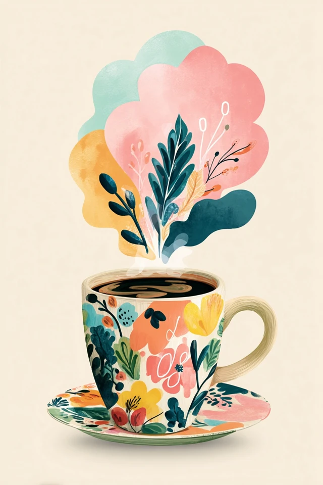 Floral Bloom Portrait - Image 4