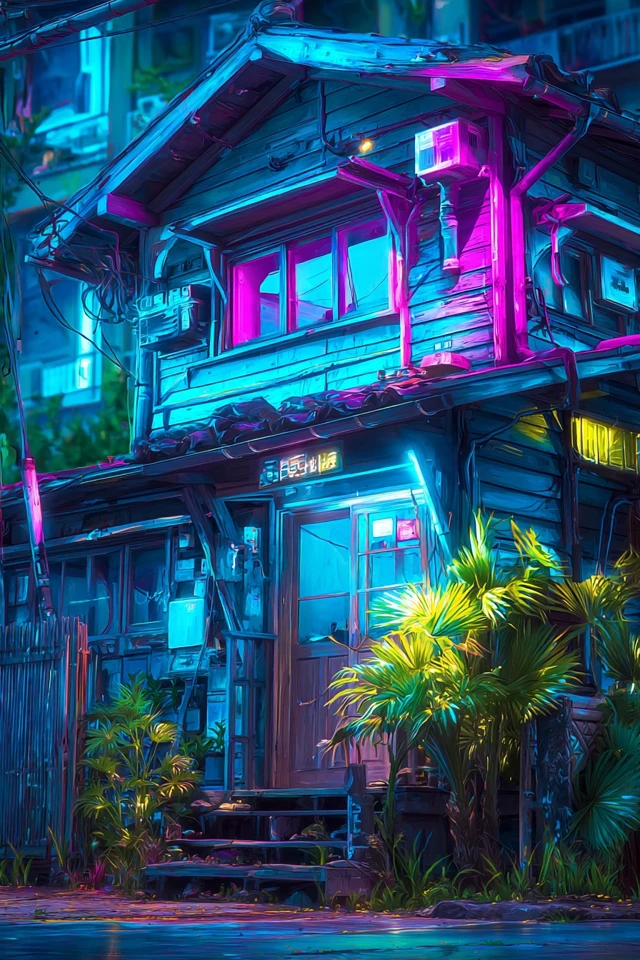 Neon Cyberpunk Muse - Image 6