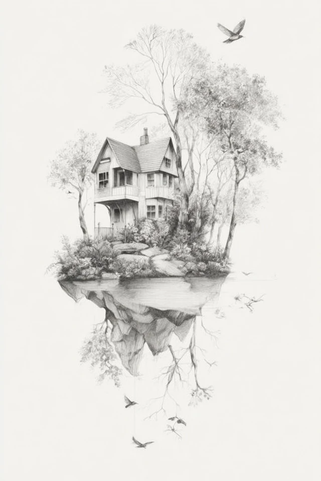 Surreal Pencil Dream - Image 6