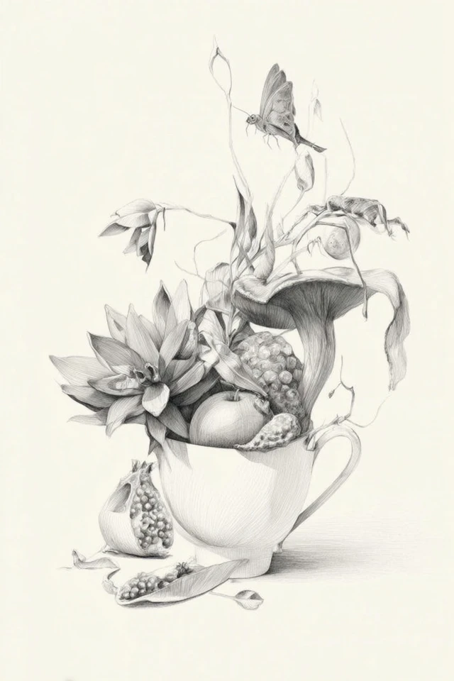 Surreal Pencil Dream - Image 3