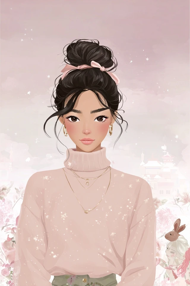 Blush Dreams and Cozy Moments - Image 1