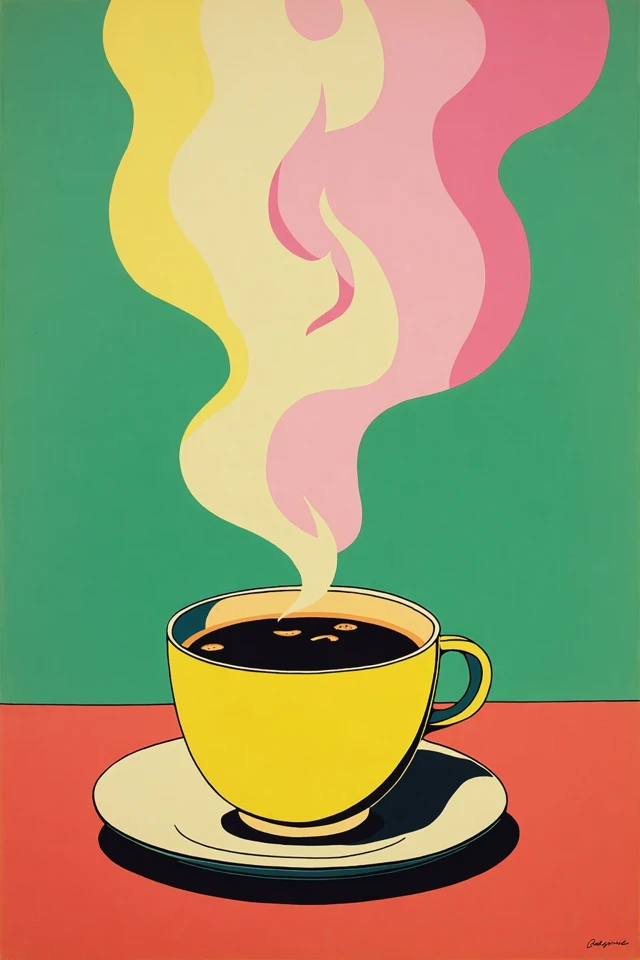 Vibrant Quadrant of Modernist Art - Image 4