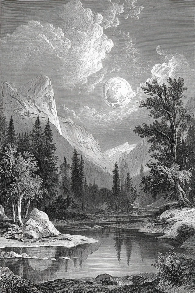 Classical Etched Portrait - Image 2