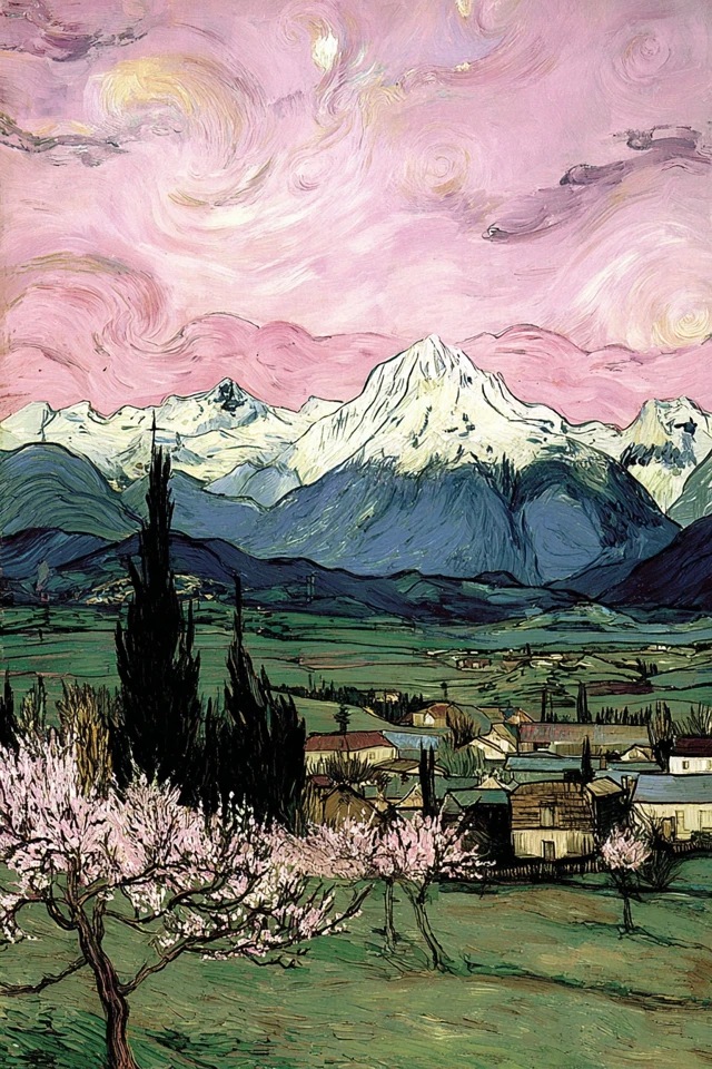 Van Gogh Style AI Art Collection - Image 2
