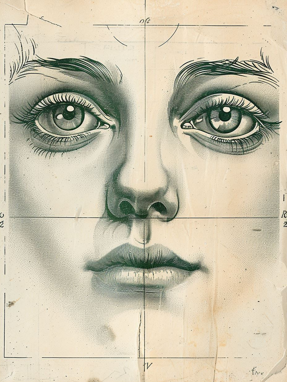 Classical Portrait Study Sketches - Image 2