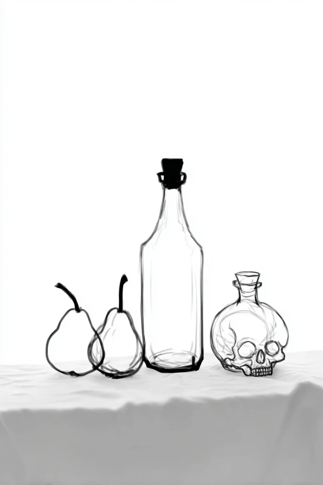 Elegant Ink Contour - Image 3