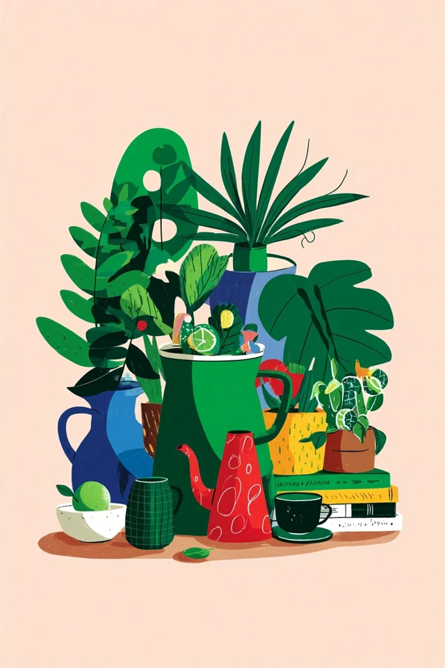 Whimsical Botanical Dream - Image 3