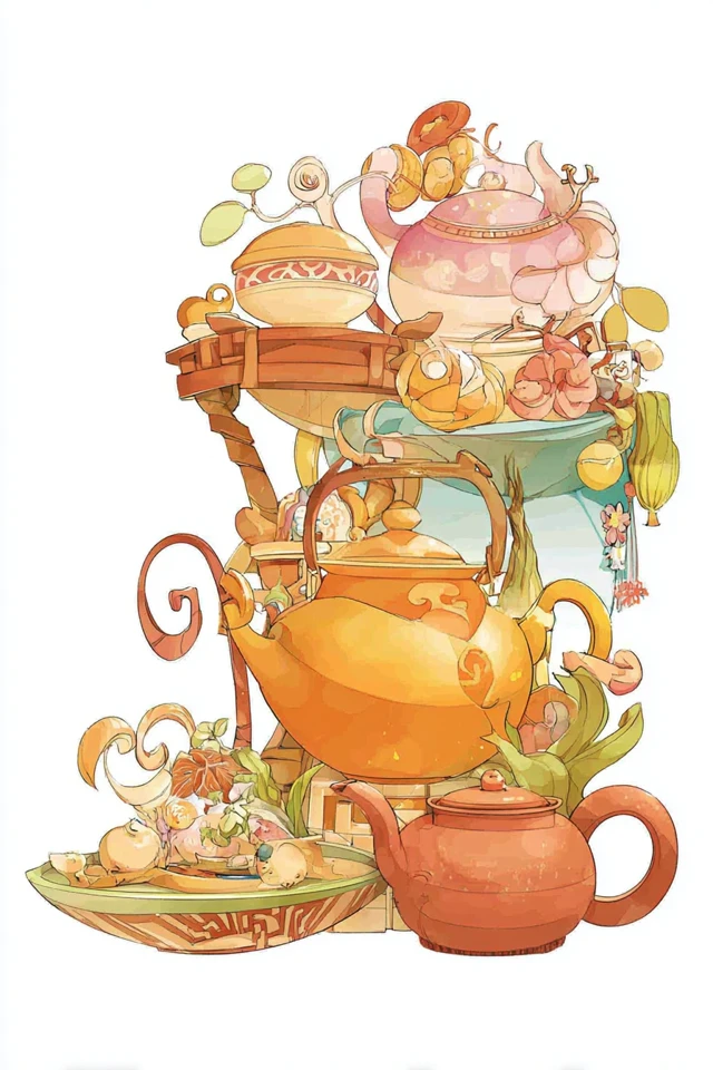 Whimsical Worlds of Tea and Imagination - Image 3