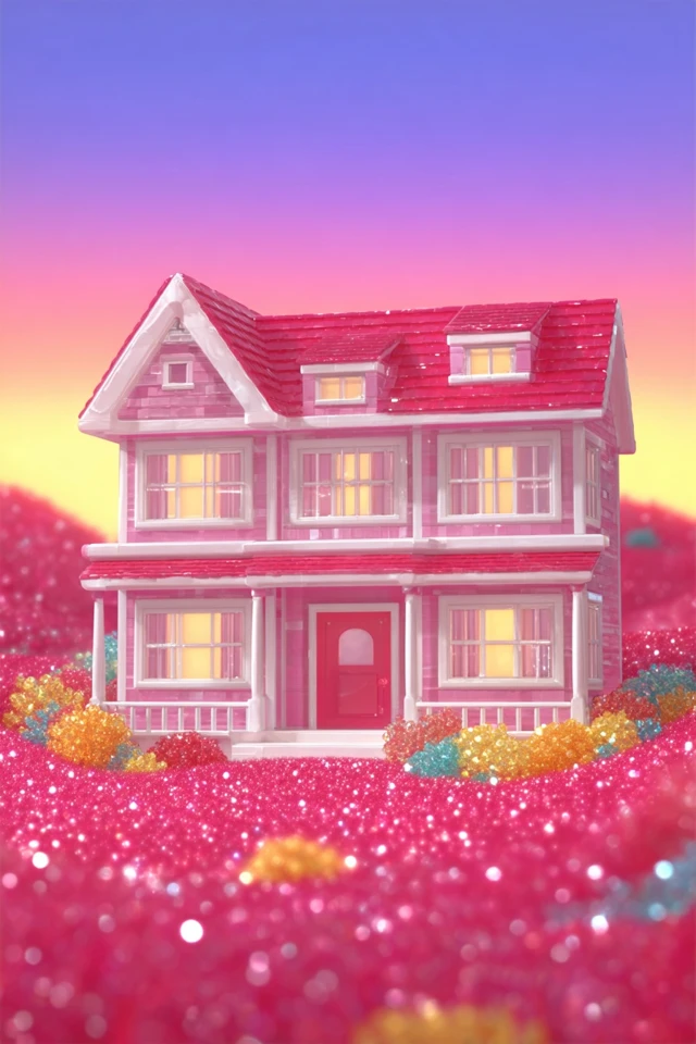 Pink Dreamscape Digital Art - Image 6