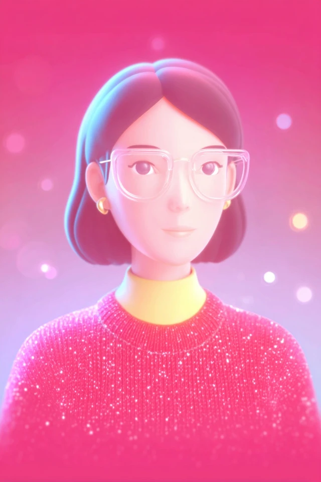 Pink Dreamscape Digital Art - Image 1