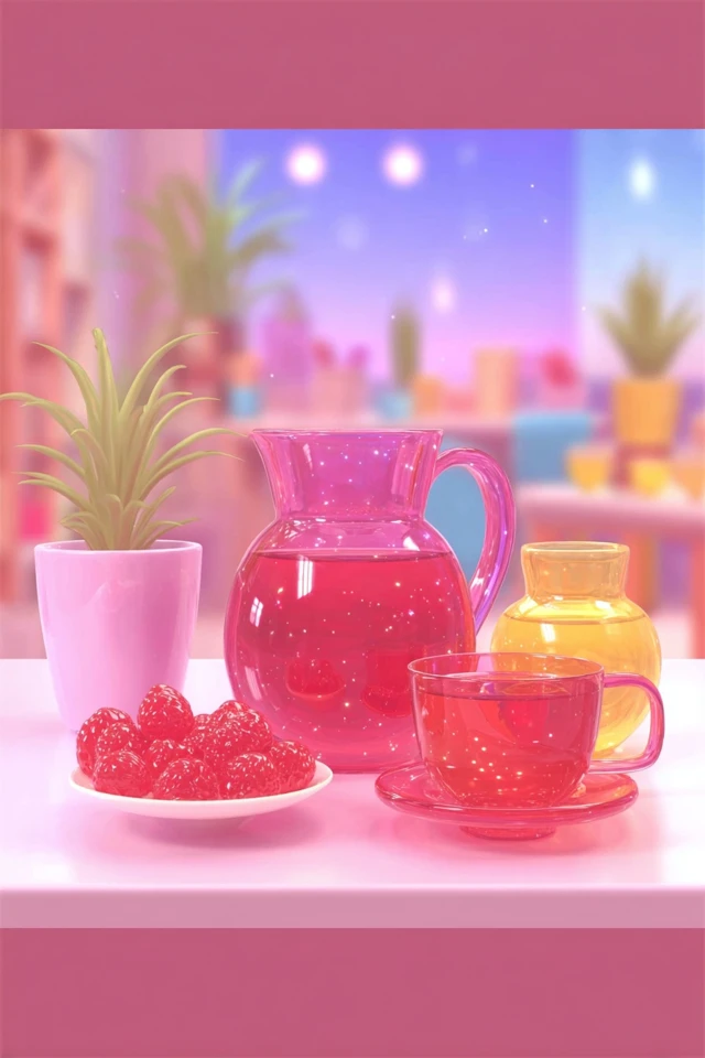 Pink Dreamscape Digital Art - Image 3