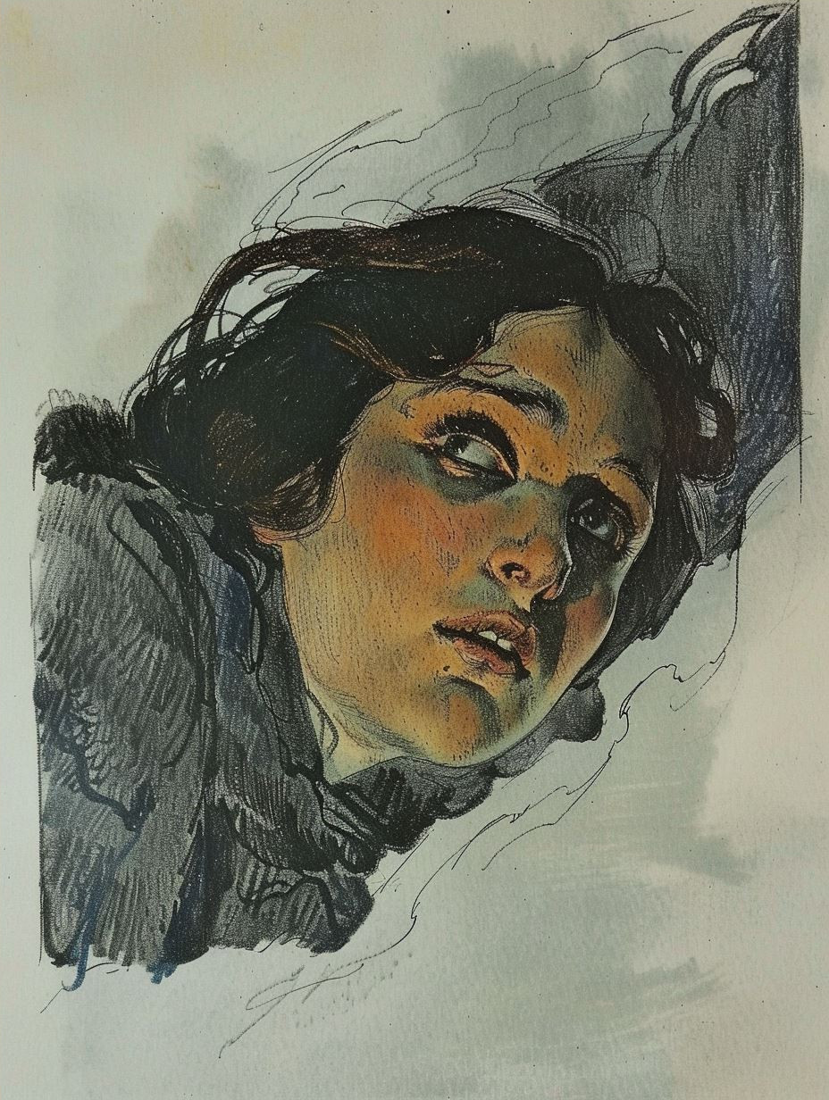 Moody Expressive Portrait Studies - Image 4