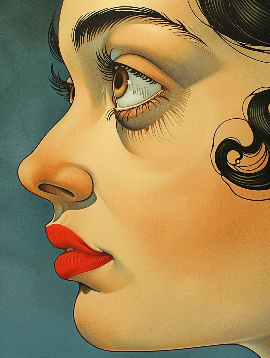 Elegant Vintage Portrait Studies - Image 4