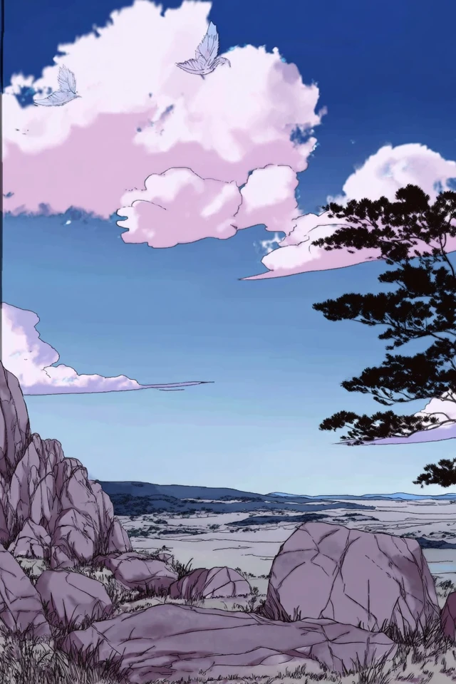 Serene Moments in Pastel Anime Art - Image 2
