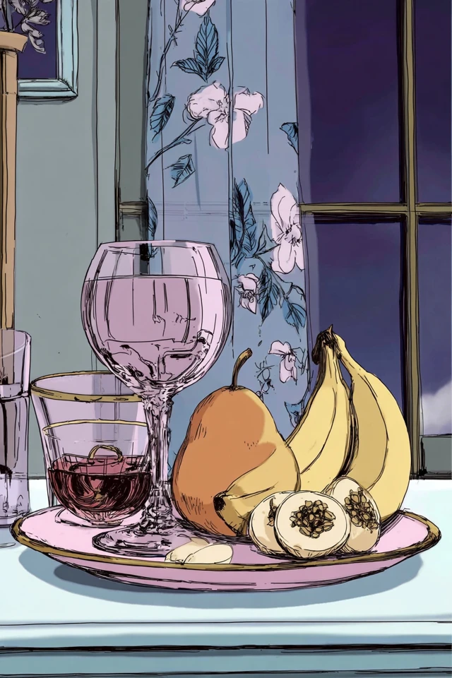 Serene Moments in Pastel Anime Art - Image 3