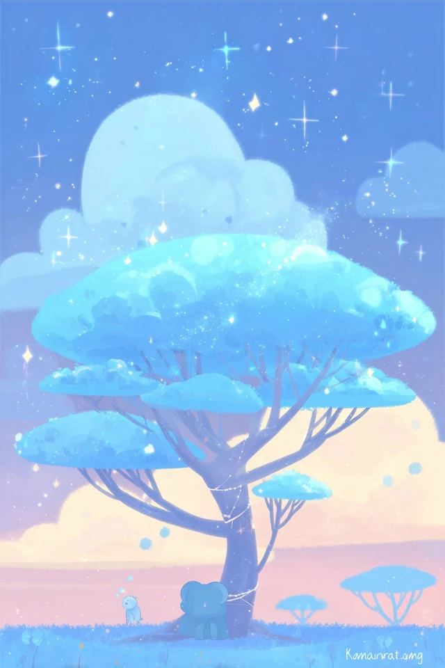 Dreamy Blue Aesthetic Art Collection - Image 5