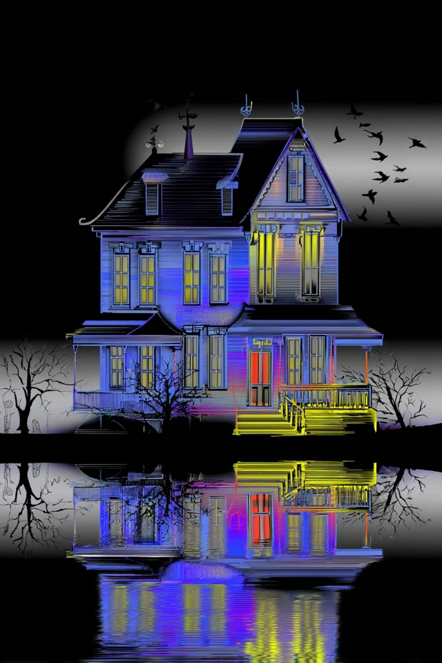Neon Dreams: A Surreal Digital Collage - Image 6