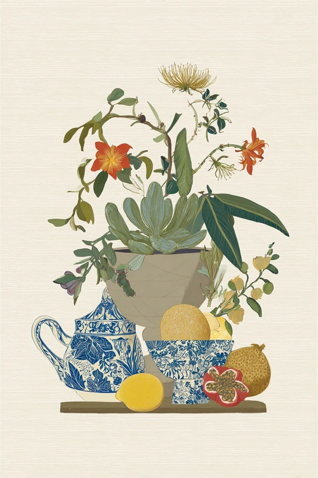 Botanical Dreams in Four Frames - Image 3
