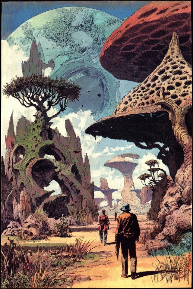 Cosmic Surrealist Odyssey - Image 2