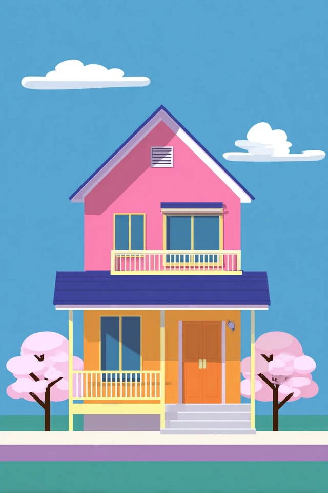 Vibrant Pastel Vector Portrait - Image 6