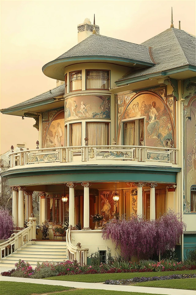 Art Nouveau Elegance - Image 6