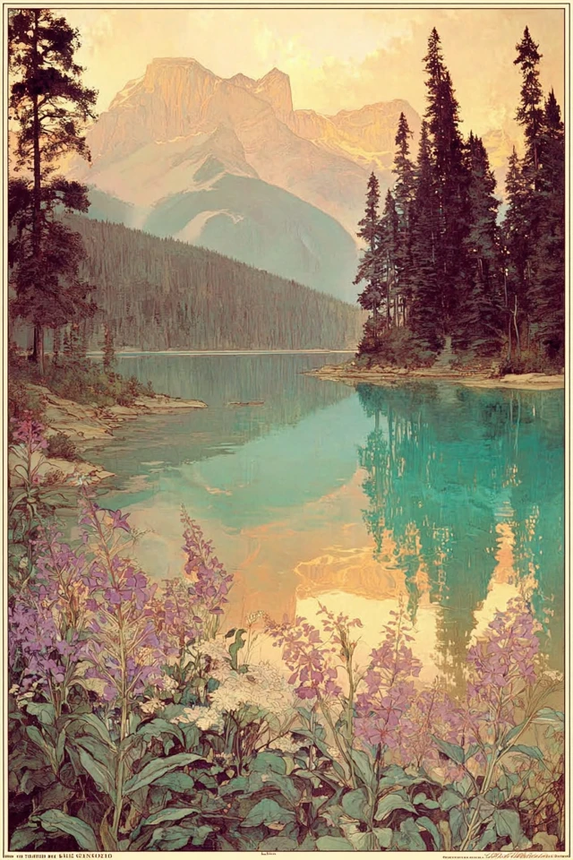 Art Nouveau Elegance - Image 2