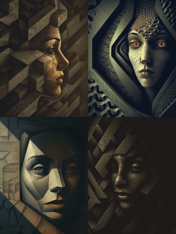 Fragmented Soul in Golden Geometry