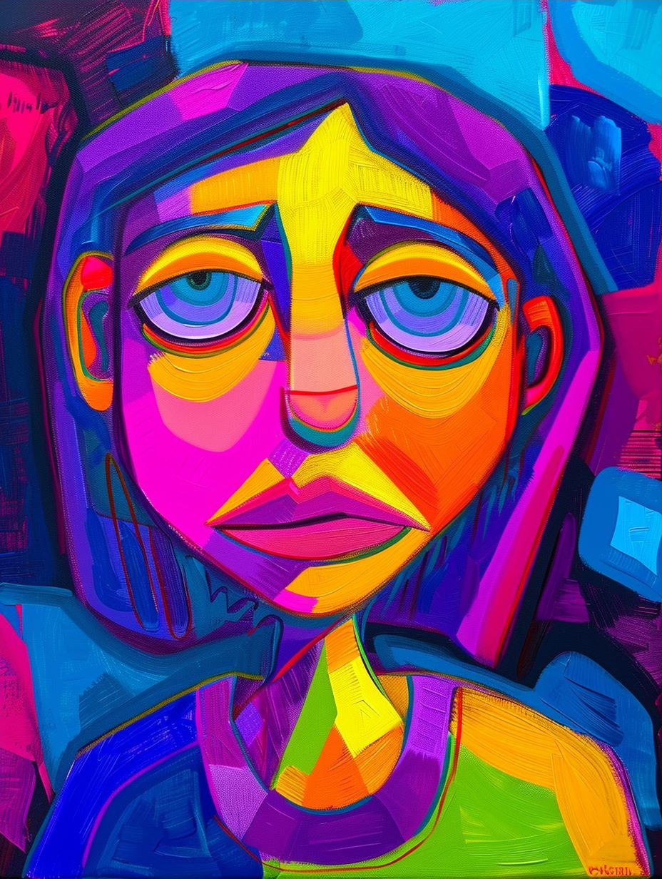 Vibrant Prism Portrait Collection - Image 3