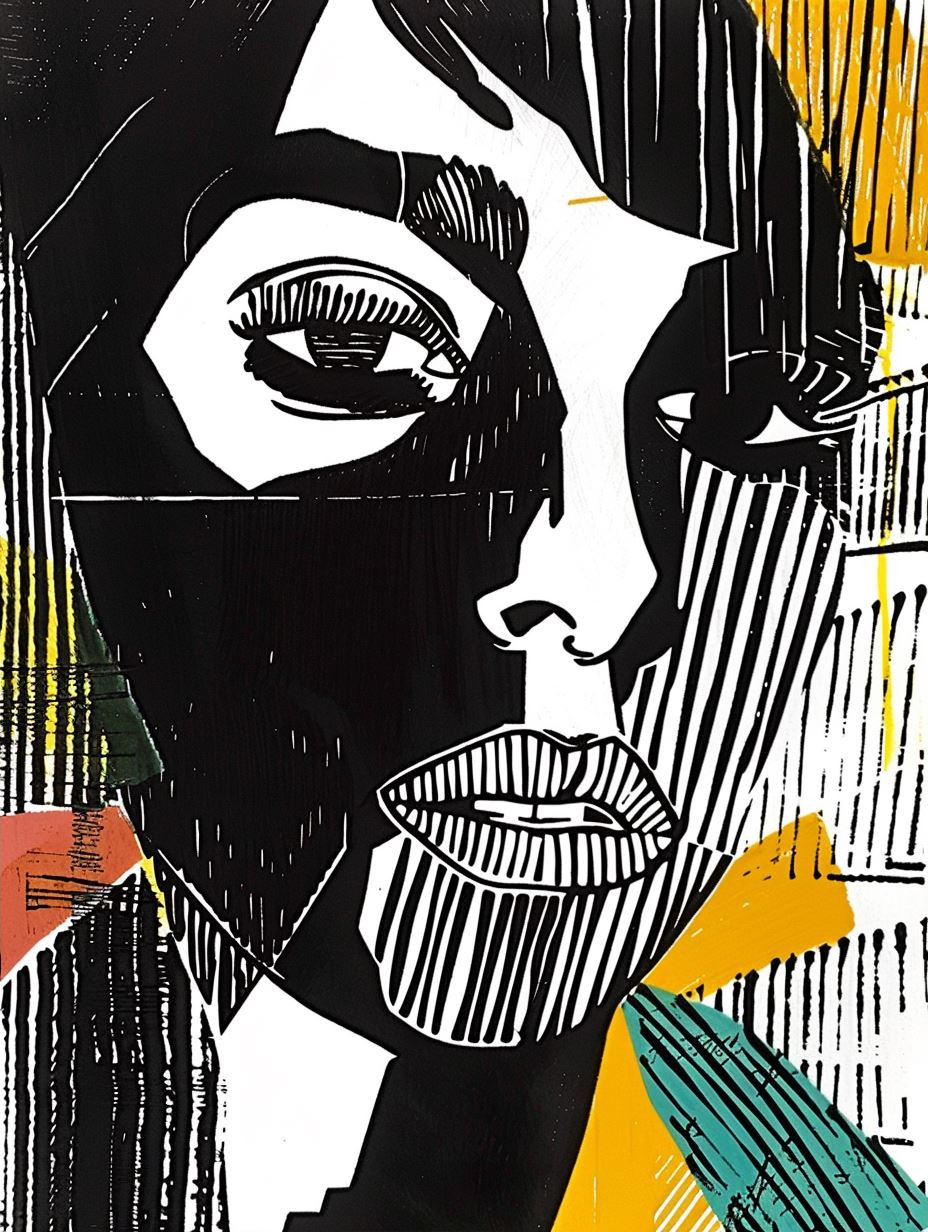 Fragmented Gazes in Color - Image 2