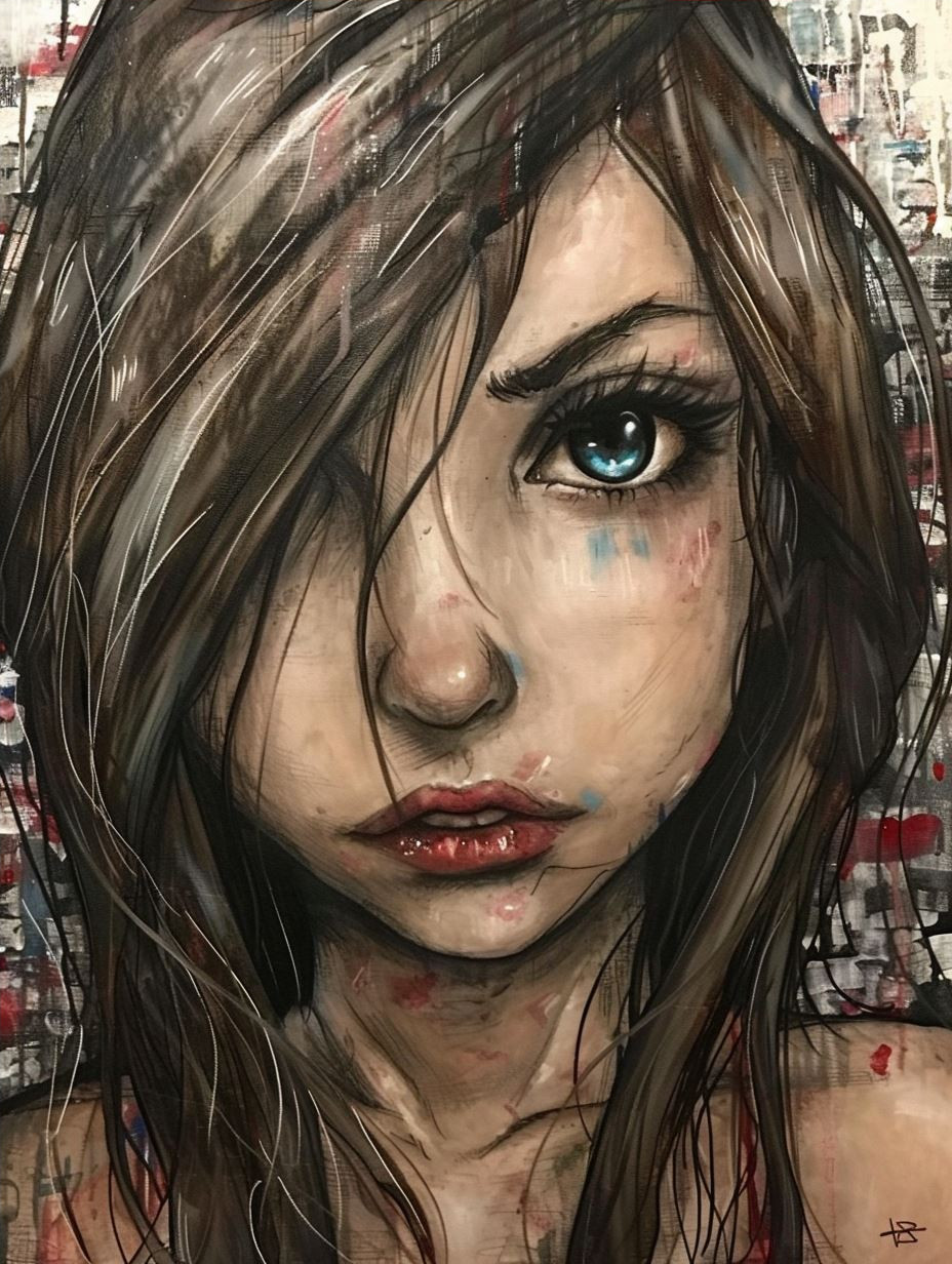 Diverse Digital Portraits of Expressive Women - Image 4
