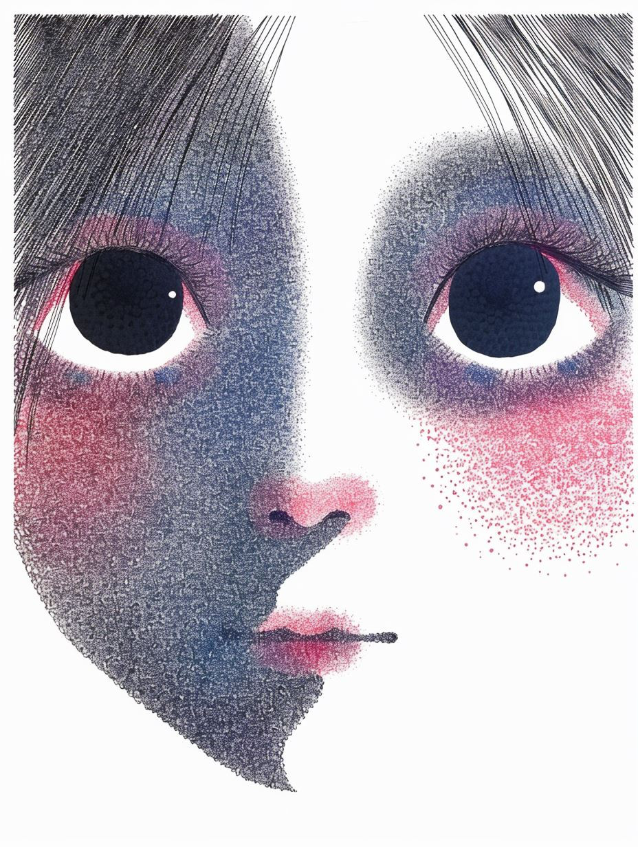 Dreamy Gazes in Pastel Hues - Image 3