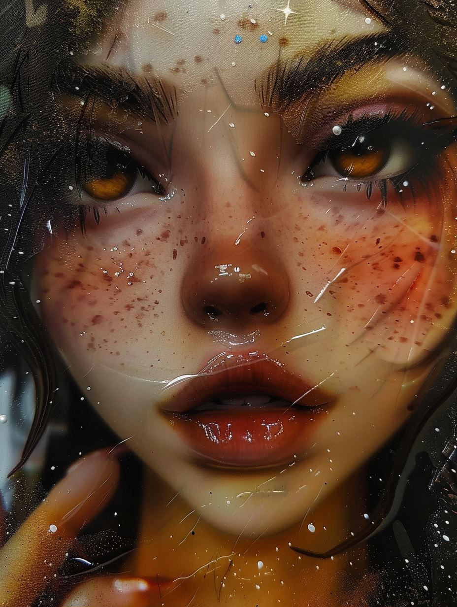Fragile Beauty: Shattered Porcelain Portraits - Image 1