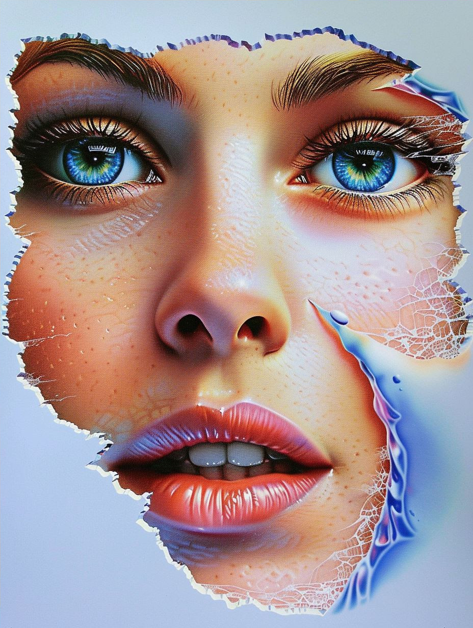 Ethereal Cosmic Portrait Series - Image 4