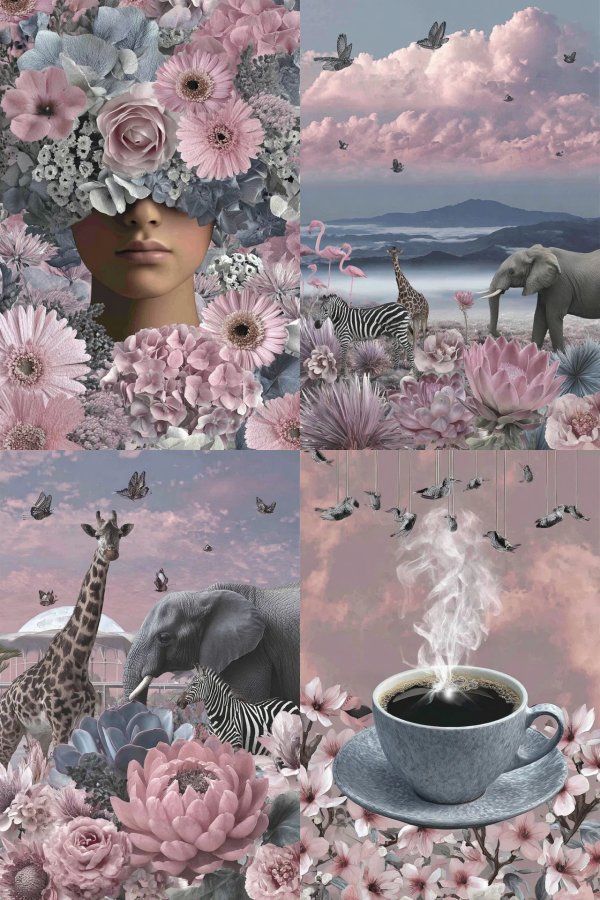 Floral Veil Dream