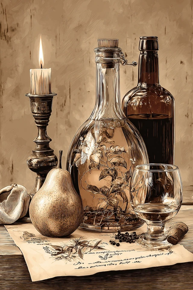 Vintage Sepia Dreams Collage - Image 3
