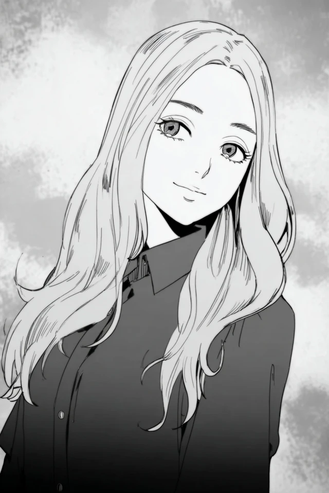 Monochrome Manga Elegance - Image 1