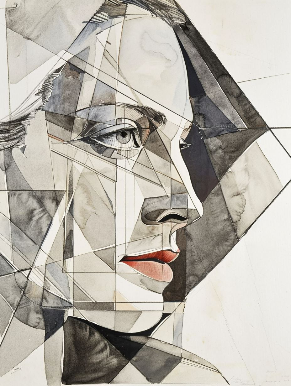 Fragmented Gaze of Geometric Soul - Image 2