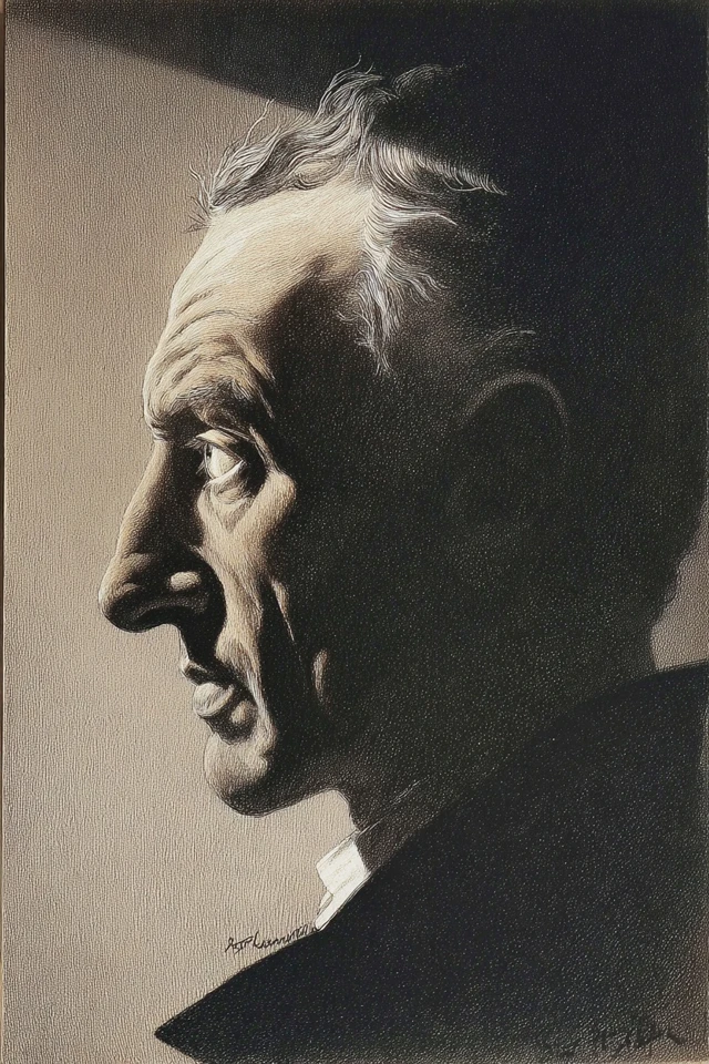 Shadowed Soul Portrait - Image 1