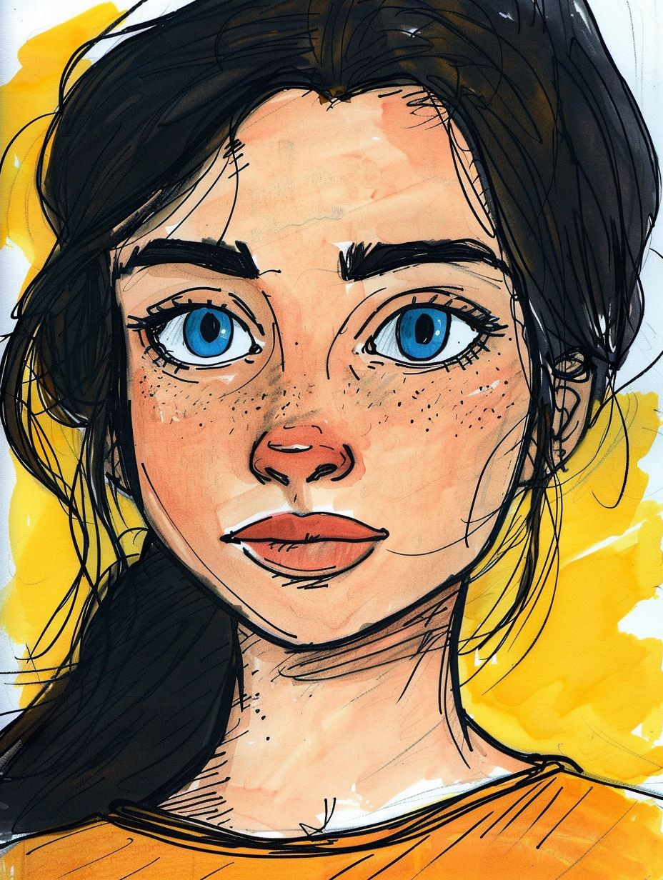 Expressive Digital Portrait Study - Image 4